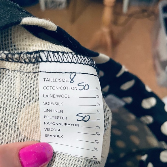 Lustre Born Free polka dot shorts and bustier set Size US 8 Medium - Picture 9 of 10